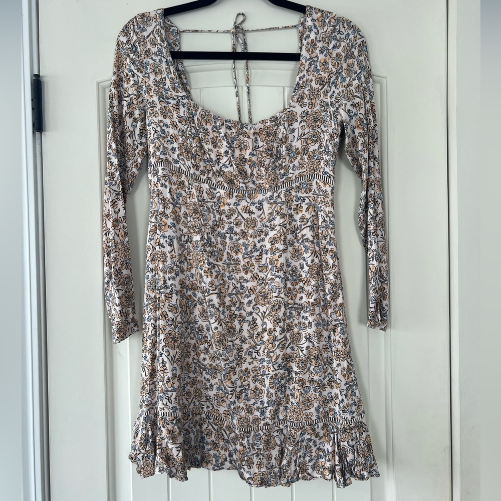 Free people floral dress!